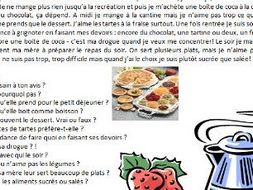 eating habits essay in french