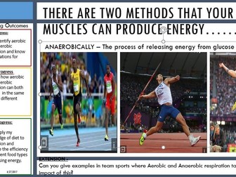 EDEXCEL GCSE PE 1.3 AEROBIC & ANAEROBIC RESPIRATION - FULL UNIT RESOURCE