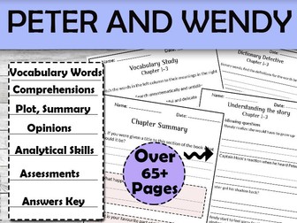 Peter and Wendy Novel Study