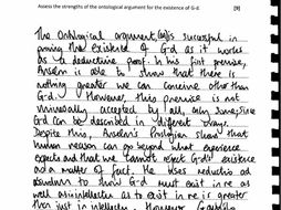 New Edexcel AS Philosophy 9 Mark Questions & Answers Booklet