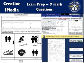 OCR R093 Creative iMedia Exam Prep - 9 mark questions (Discuss the suitability).