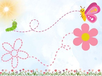 Spring Funky Fingers and Decorations