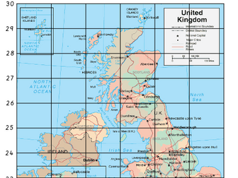 UK Grid Reference Map