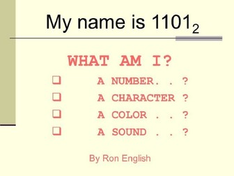 I am 1101(base 2)