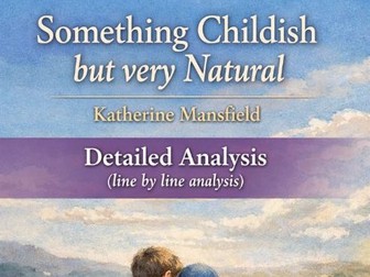 Detailed Analysis of Something Childish