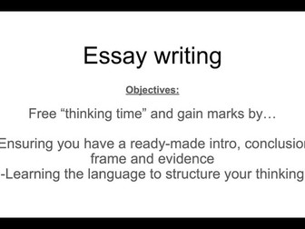 MFL A Level essay writing - strategies to support weaker students