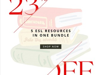 5 ESL resources in one bundle