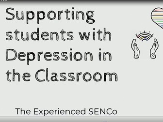 Teacher Training Video - Depression