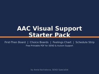 AAC Visual Support Starter Pack