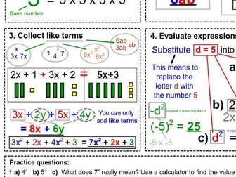 Maths Knowledge Organiser ( White Rose ) - Year 8 support  - Spring - Unit 9 - Indices