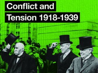 AQA Conflict and Tension 1918-45 exam practice homework