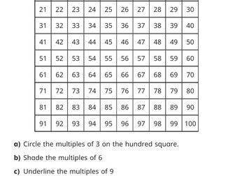 Year 4 summative assessment