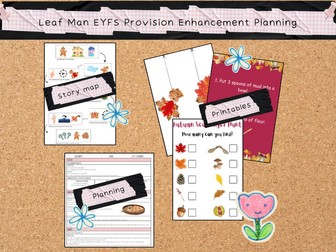 Leaf Man EYFS Provision enhancement planning