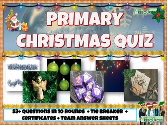 Mega Primary Christmas Quiz