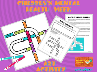 Children's Mental Health Week Art activity