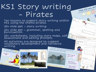 Pirates - KS1 Story writing