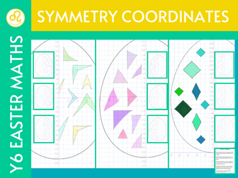 Easter Maths Symmetry Coordinates
