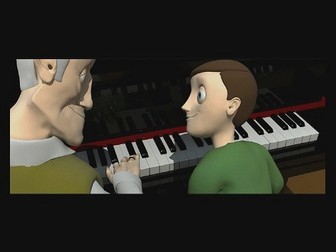 Greater Depth Example Writing. The Piano - a flashback narrative based on short animation. KS2