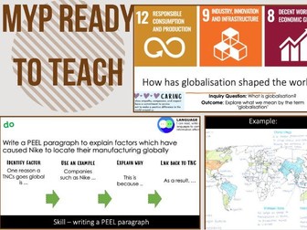 MYP2 - Unit: Globalisation - FULLY RESOURCED UNIT