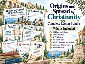 Origins and Spread of Christianity Lesson | Secondary History