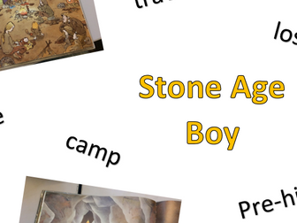 Stone Age Boy word mat