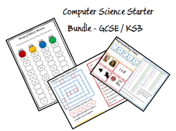 Computer Science Starters KS3 - GCSE | Teaching Resources