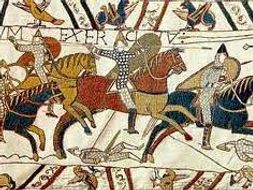 How did the Normans take and keep control of England?