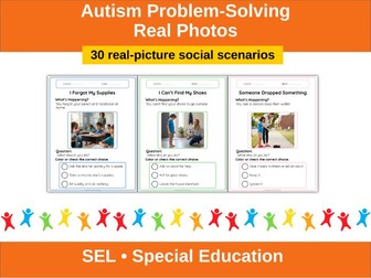 Autism Social Skills with Real Pictures – Part 1