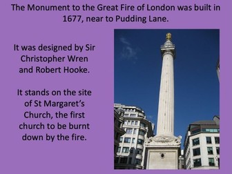 Great Fire of London - KS1 - How did London change after the Great Fire?