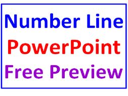 Number Line FREE PowerPoint PREVIEW