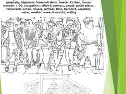 Tarsia Puzzles ESL (Mandarin)