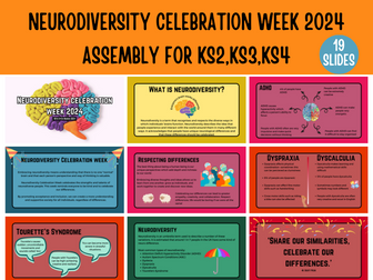 Neurodiversity Celebration Week Assembly 2024