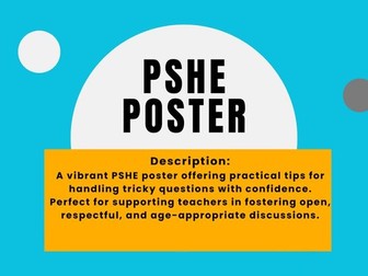 Answering Tricky Questions: PSHE