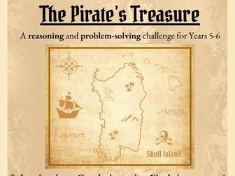 Y5/6 Reasoning Game - Pirate Maths Code Cracking Adventure
