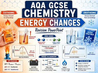 AQA GCSE Chemistry Energy Changes