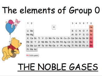 Noble gases revision lesson