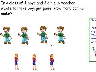 Product rule for counting New GCSE + worksheet