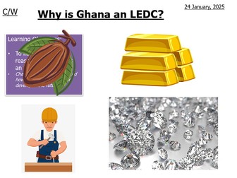 Lesson on why Ghana is LEDC