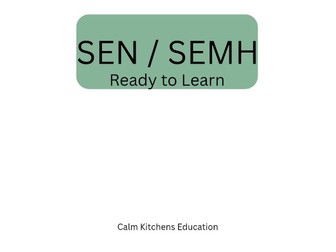 Ready to Learn – Visual Checklist & Discussion Pack (SEN / SEMH)