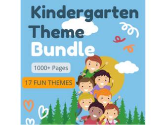 Preschool & Kindergarten Theme Bundle with Over 1000 Pages of Activities