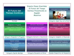 future continuous tense spanish powerpoint presentations by