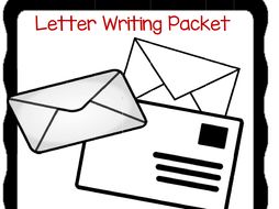 Letter Writing Unit for Primary Grades