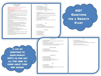 NQT Questions for a Smooth Start