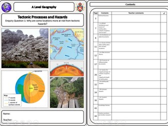 Tectonics Booklets EQ 1, 2 and 3