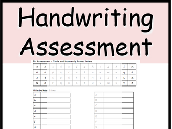 Handwriting Assessment