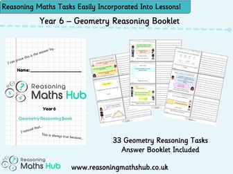 Year 6 - Geometry  Reasoning Booklet