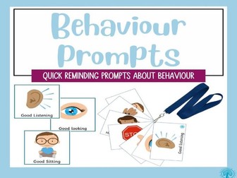 Behaviour Prompt Cards
