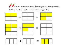 year 3 adding fractions teaching resources