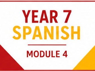Year 7 Spanish Module 4 Mi familia y mis amigos (Viva) - ALL Units