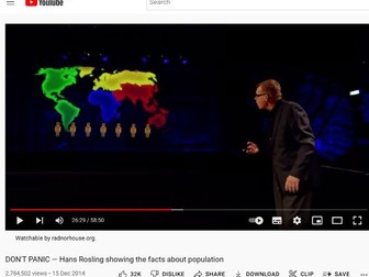 Don't Panic - Hans Rosling, from Factfulness